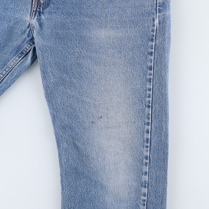90'S Levi's 00505-0216 Regular Fit Straight Leg Tapered Denim Pants, Men's, Size 34 (Vintage) cotton blue type Vintage Second Hand