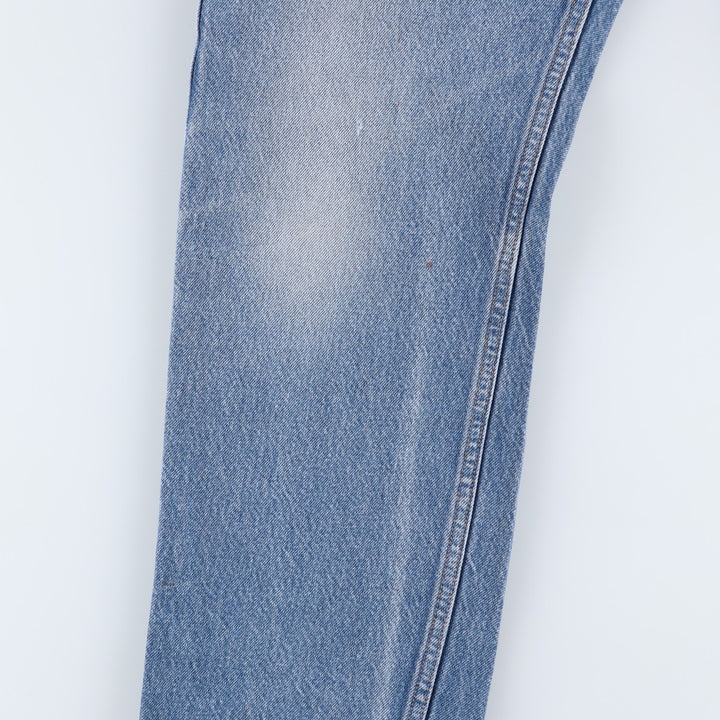 90'S Levi's 00505-0216 Regular Fit Straight Leg Tapered Denim Pants, Men's, Size 34 (Vintage) cotton blue type Vintage Second Hand