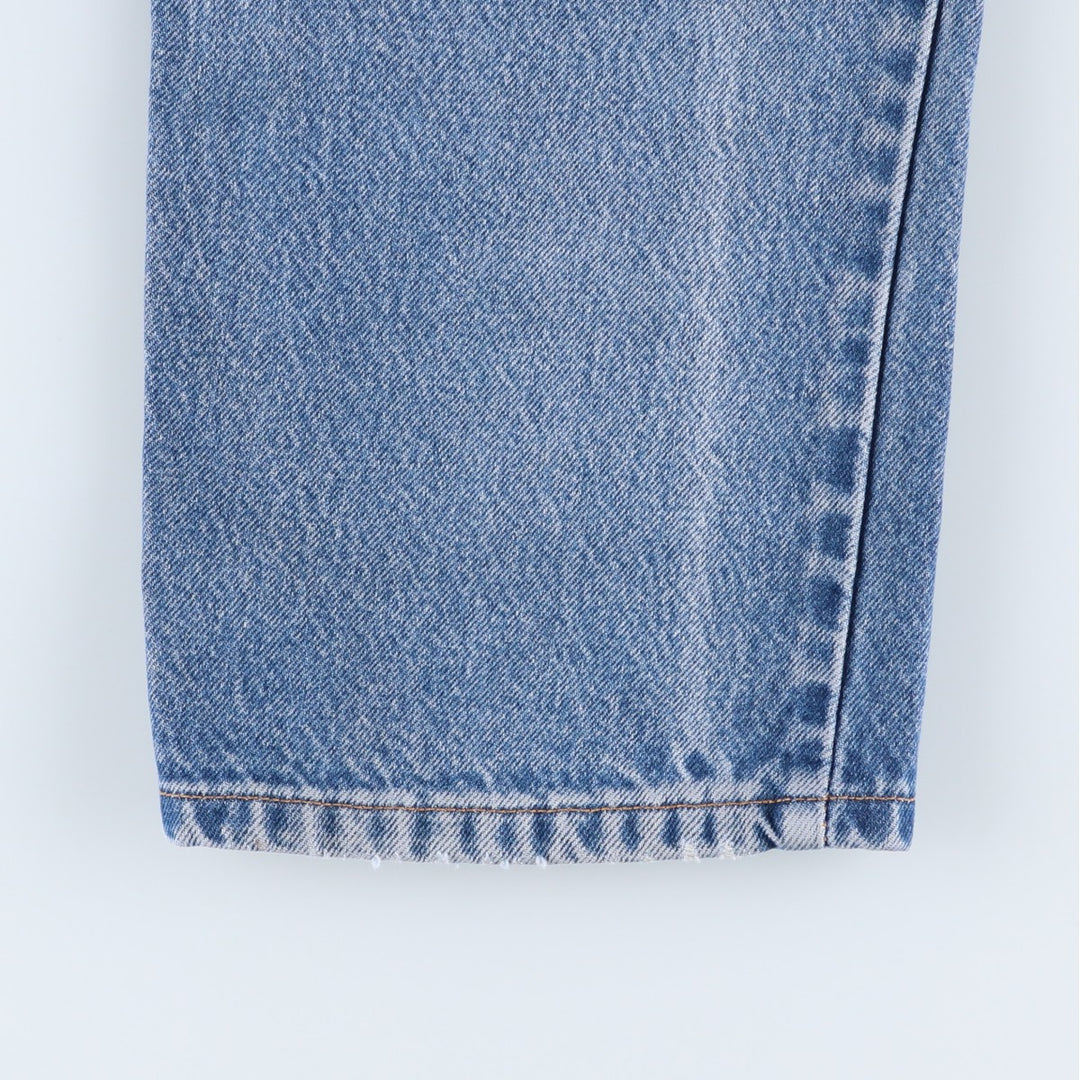 90'S Levi's 00505-0216 Regular Fit Straight Leg Tapered Denim Pants, Men's, Size 34 (Vintage) cotton blue type Vintage Second Hand