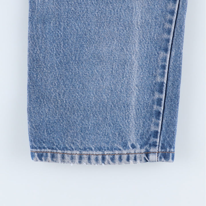 90'S Levi's 00505-0216 Regular Fit Straight Leg Tapered Denim Pants, Men's, Size 34 (Vintage) cotton blue type Vintage Second Hand