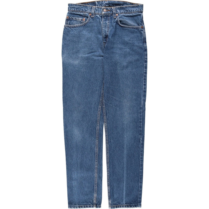90'S Levi's 00505-0216 Regular Fit Straight Leg Tapered Denim Pants, Men's W30 equivalent, Vintage cotton blue type Vintage Second Hand
