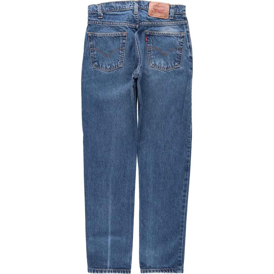 90'S Levi's 00505-0216 Regular Fit Straight Leg Tapered Denim Pants, Men's W30 equivalent, Vintage cotton blue type Vintage Second Hand