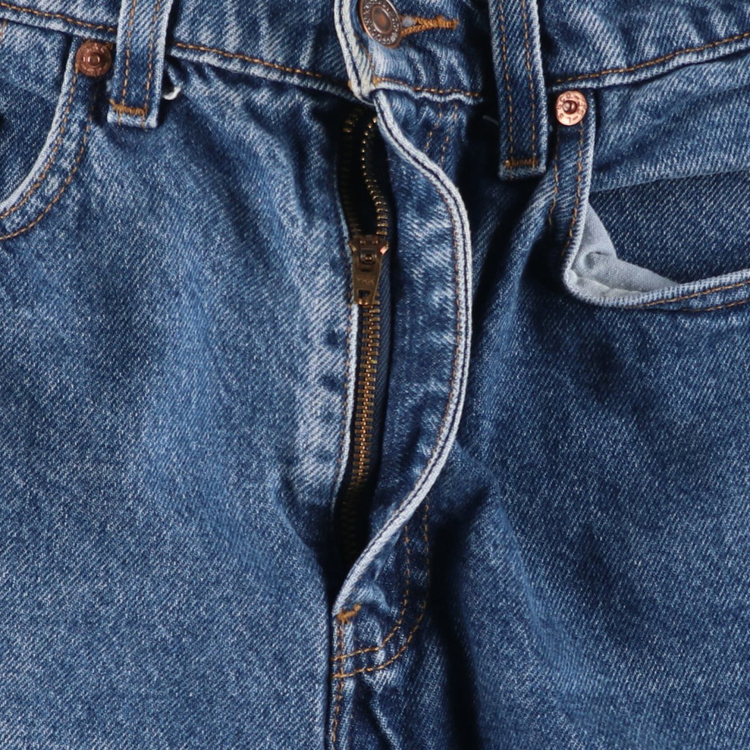 90'S Levi's 00505-0216 Regular Fit Straight Leg Tapered Denim Pants, Men's W30 equivalent, Vintage cotton blue type Vintage Second Hand
