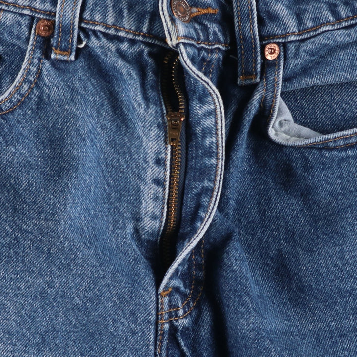 90'S Levi's 00505-0216 Regular Fit Straight Leg Tapered Denim Pants, Men's W30 equivalent, Vintage cotton blue type Vintage Second Hand