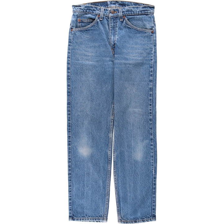 90'S Levi's 40505-0215 Regular Fit Straight Leg Orange Tab Tapered Denim Pants Men's W30 Vintage cotton blue type Vintage Second Hand