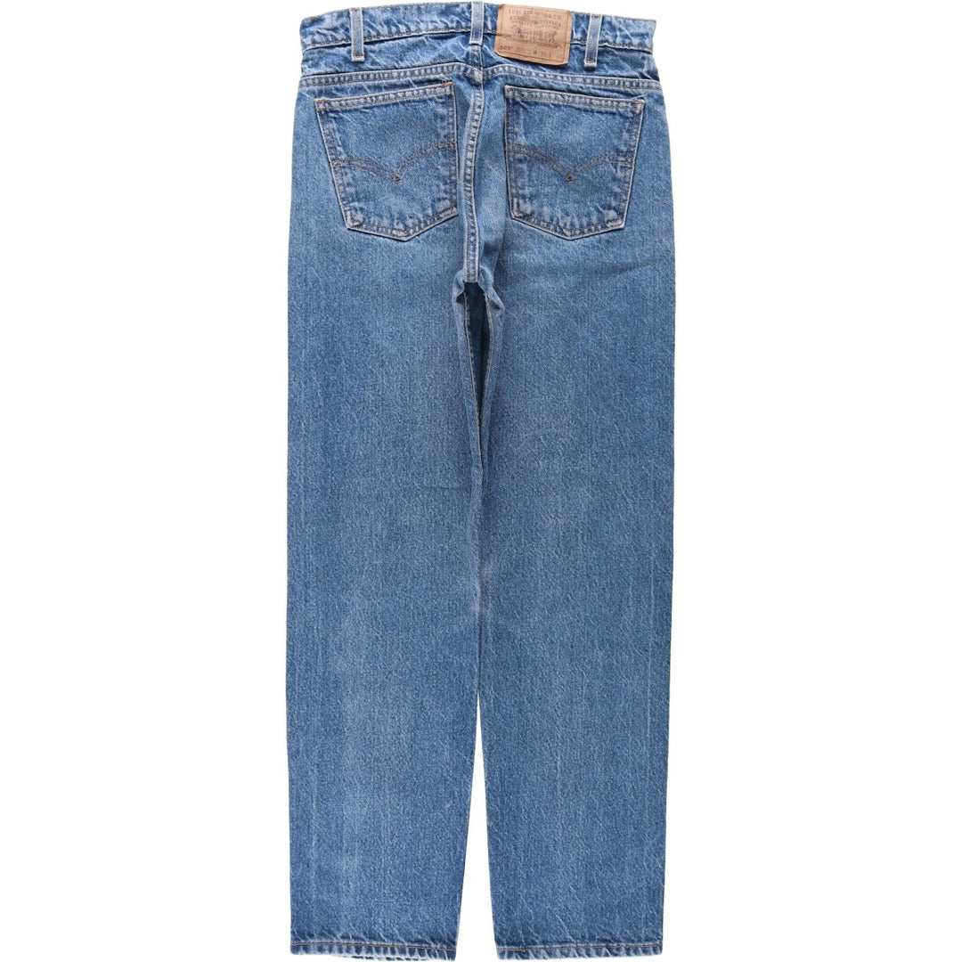 90'S Levi's 40505-0215 Regular Fit Straight Leg Orange Tab Tapered Denim Pants Men's W30 Vintage cotton blue type Vintage Second Hand