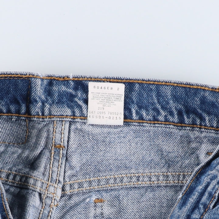 90'S Levi's 40505-0215 Regular Fit Straight Leg Orange Tab Tapered Denim Pants Men's W30 Vintage cotton blue type Vintage Second Hand