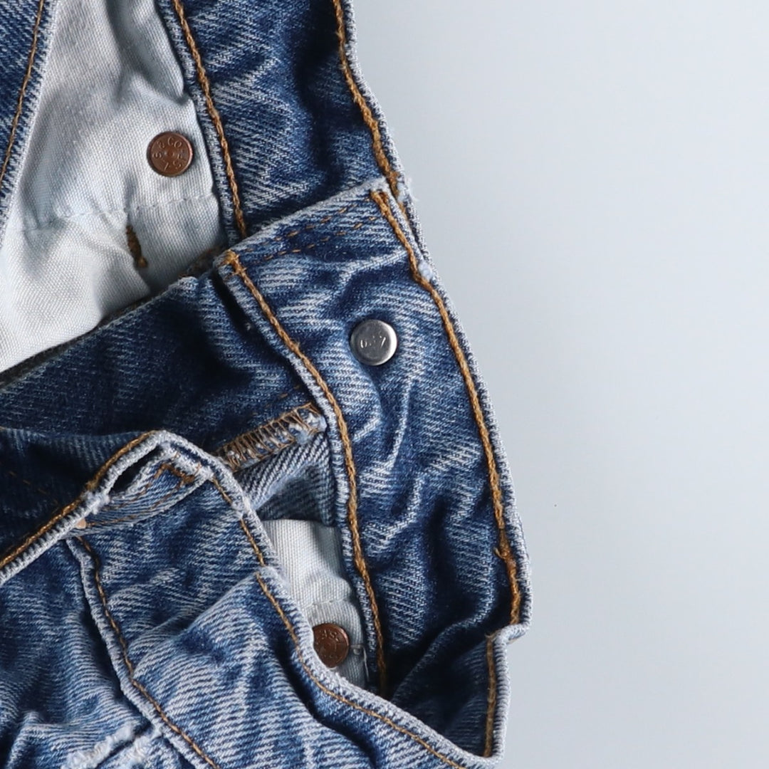 90'S Levi's 40505-0215 Regular Fit Straight Leg Orange Tab Tapered Denim Pants Men's W30 Vintage cotton blue type Vintage Second Hand