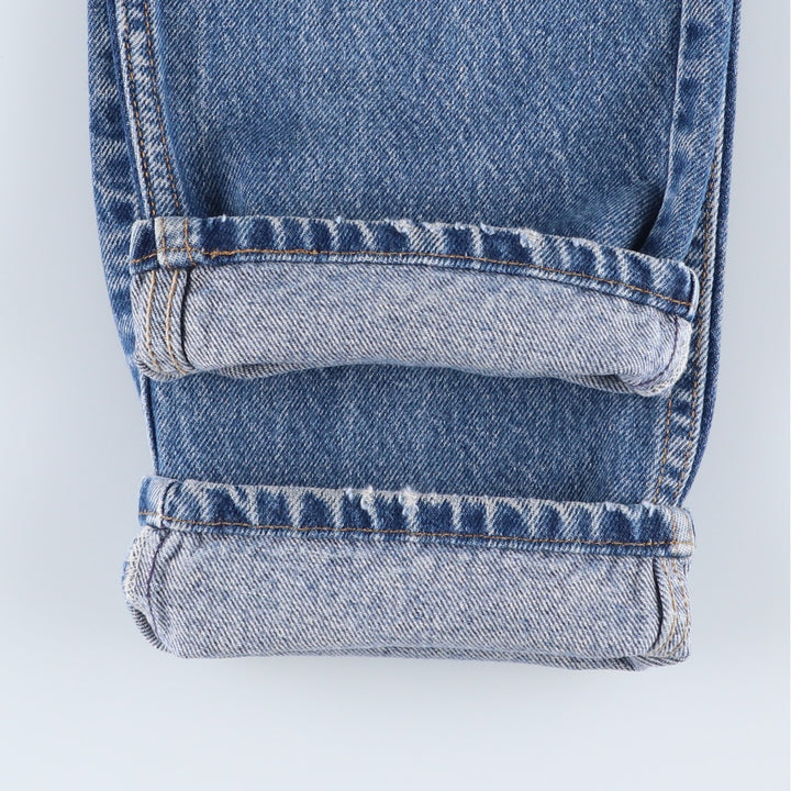 90'S Levi's 40505-0215 Regular Fit Straight Leg Orange Tab Tapered Denim Pants Men's W30 Vintage cotton blue type Vintage Second Hand