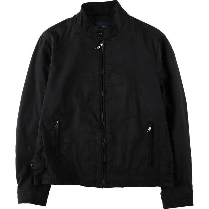 Banana Republic Harrington Jacket Swing Top (Men's Size L) Nylon black type Vintage Second Hand