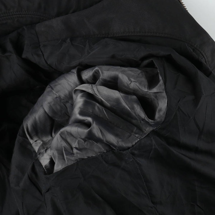 Banana Republic Harrington Jacket Swing Top (Men's Size L) Nylon black type Vintage Second Hand