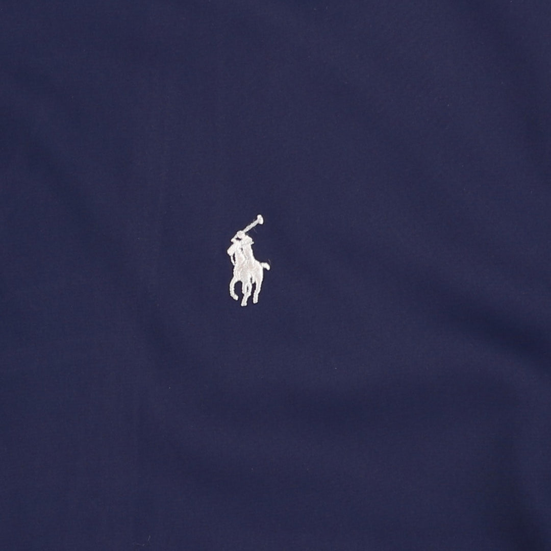Ralph Lauren POLO by Ralph Lauren Swing Top Sports Jacket Men's XL polyester navy blue type Vintage Second Hand