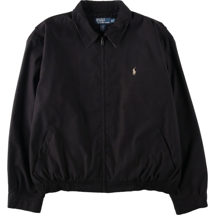 Ralph Lauren POLO by Ralph Lauren Swing Top Sports Jacket Men's XL polyester black type Vintage Second Hand