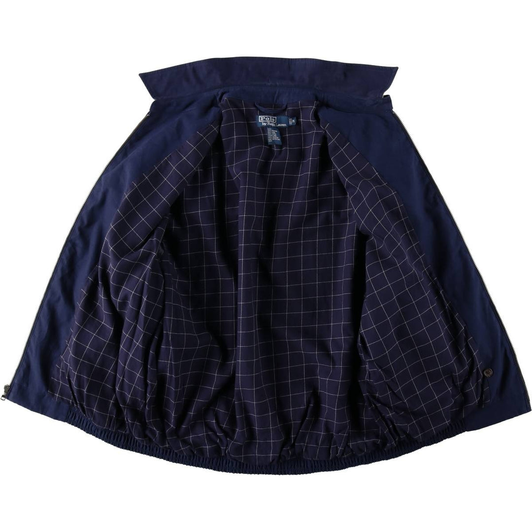 Ralph Lauren POLO by Ralph Lauren Swing Top Sports Jacket Men's M polyester Navy blue Vintage Second Hand