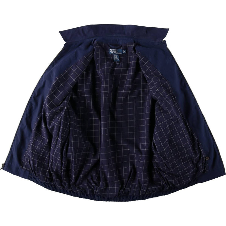 Ralph Lauren POLO by Ralph Lauren Swing Top Sports Jacket Men's M polyester Navy blue Vintage Second Hand