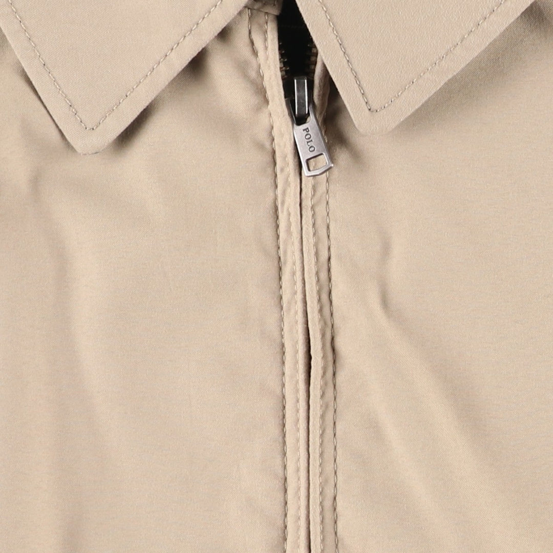 Ralph Lauren POLO RALPH LAUREN Swing Top Sports Jacket Men's XL polyester Beige type Vintage Second Hand