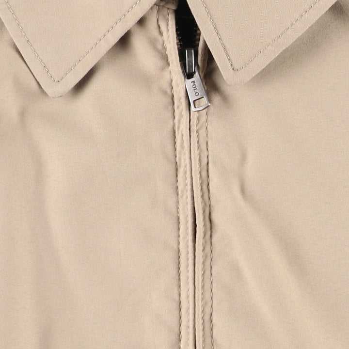 Ralph Lauren POLO RALPH LAUREN Swing Top Sports Jacket Men's XL polyester Beige type Vintage Second Hand