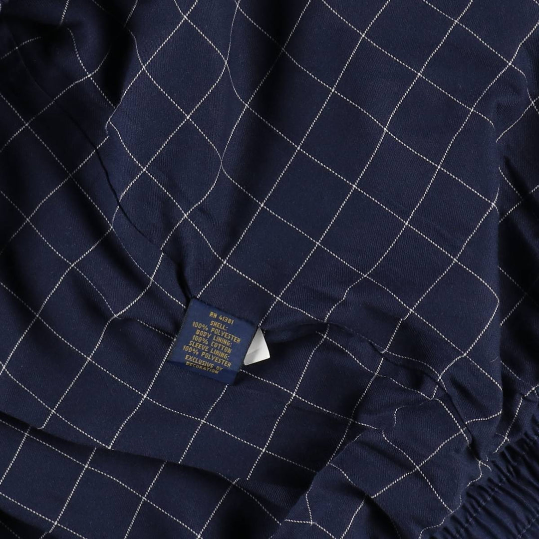 Ralph Lauren POLO RALPH LAUREN Swing Top Sports Jacket Men's XXL polyester Navy blue Vintage Second Hand