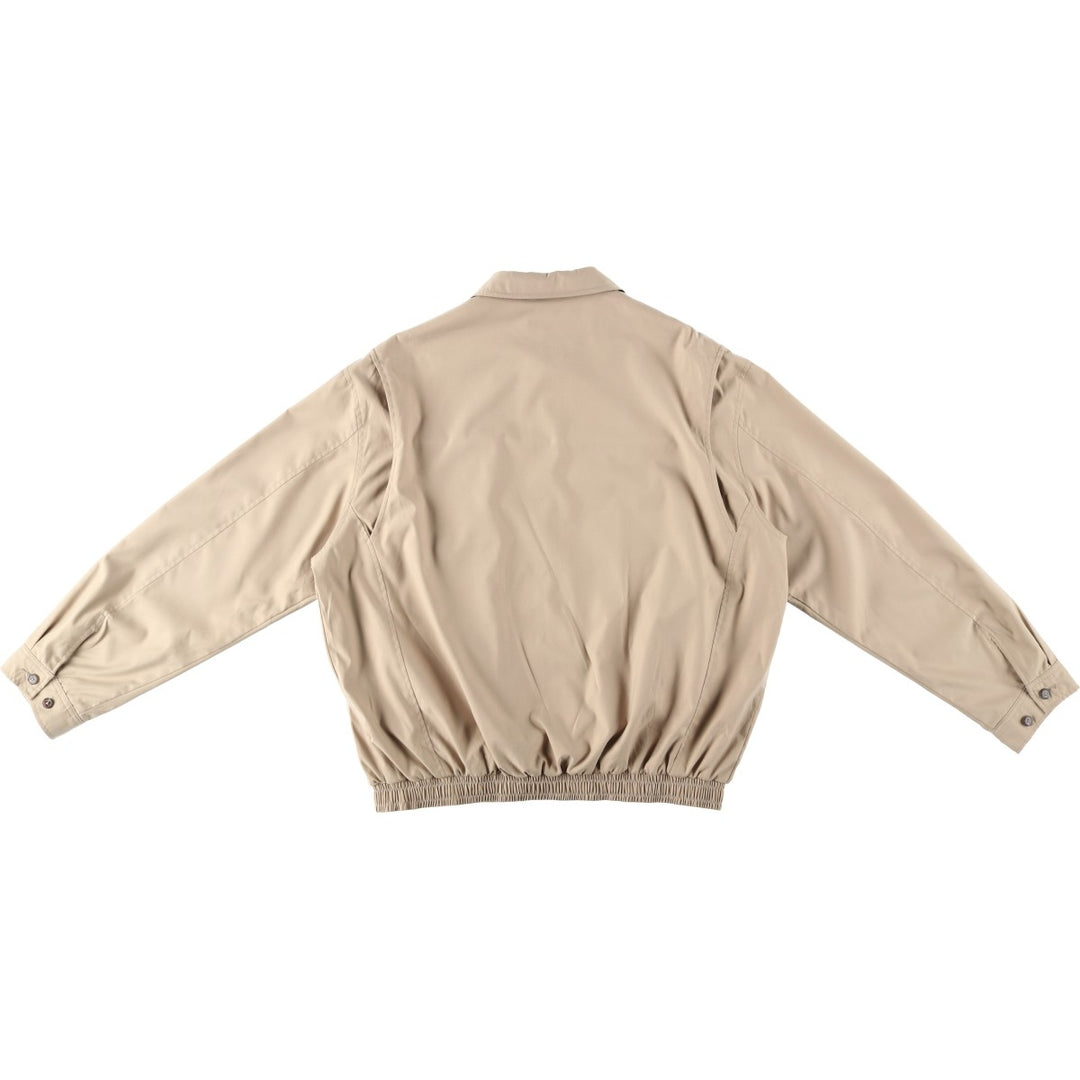 Ralph Lauren POLO by Ralph Lauren Swing Top Sports Jacket Men's L size polyester Beige type Vintage Second Hand