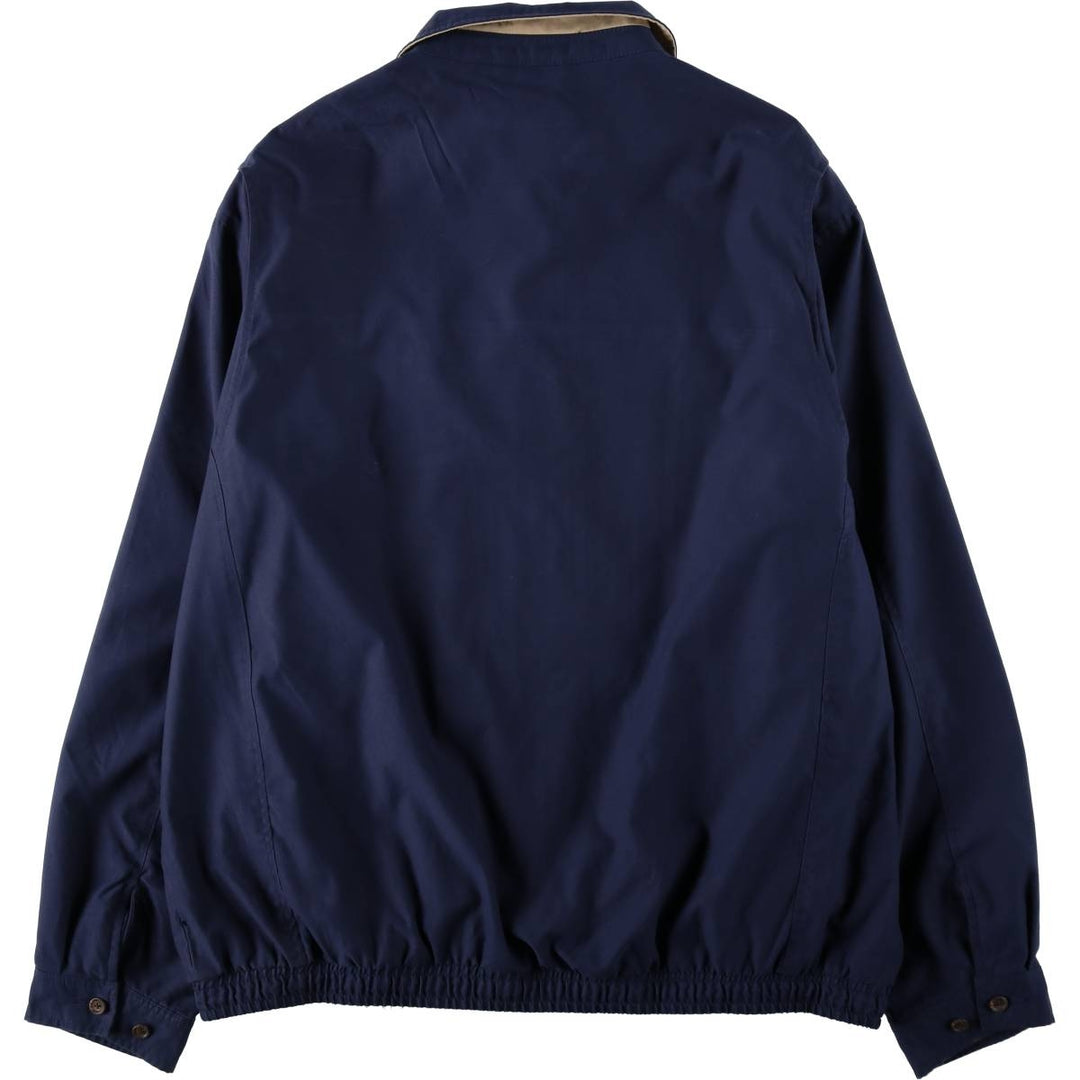 Ralph Lauren POLO by Ralph Lauren Swing Top Sport Jacket, Made in Thailand, Men's XXL equivalent. polyester Navy blue Vintage Second Hand