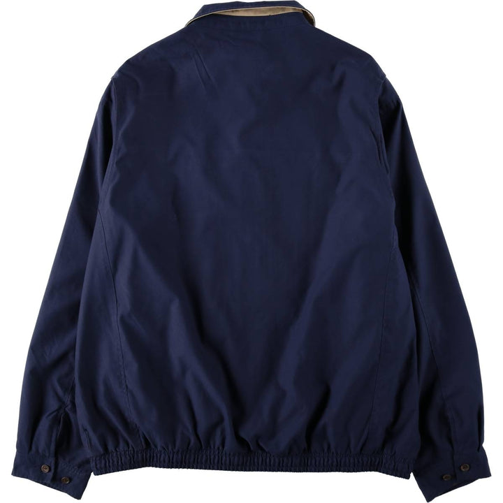 Ralph Lauren POLO by Ralph Lauren Swing Top Sport Jacket, Made in Thailand, Men's XXL equivalent. polyester Navy blue Vintage Second Hand