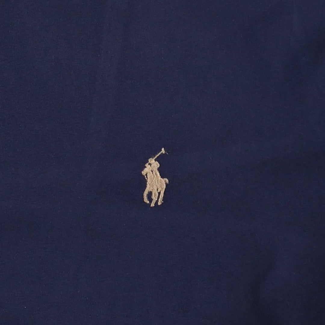 Ralph Lauren POLO by Ralph Lauren Swing Top Sport Jacket, Made in Thailand, Men's XXL equivalent. polyester Navy blue Vintage Second Hand