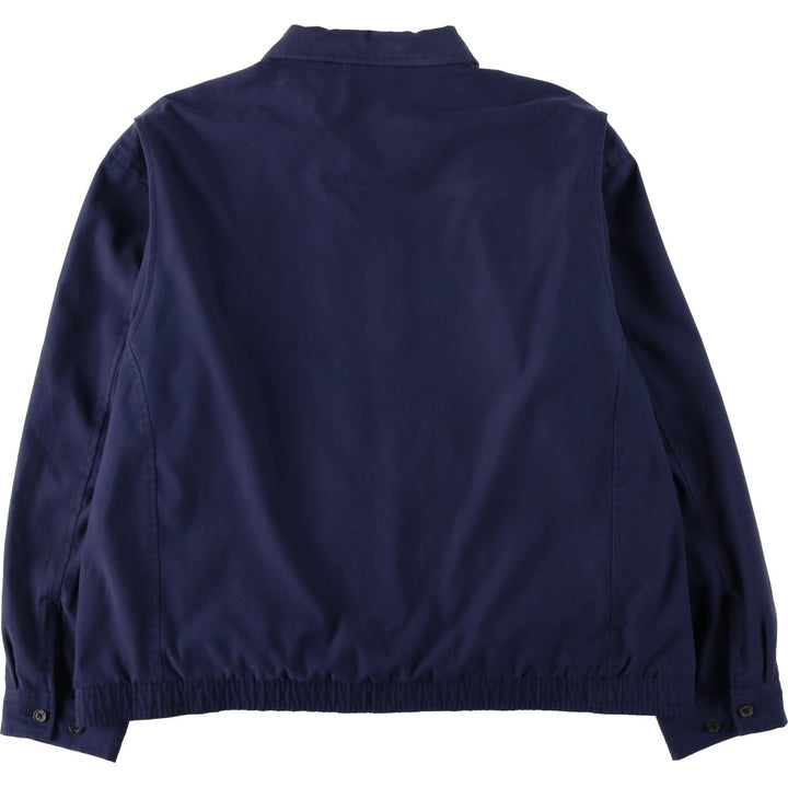 Ralph Lauren POLO by Ralph Lauren Swing Top Sports Jacket Men's XL polyester navy blue type Vintage Second Hand