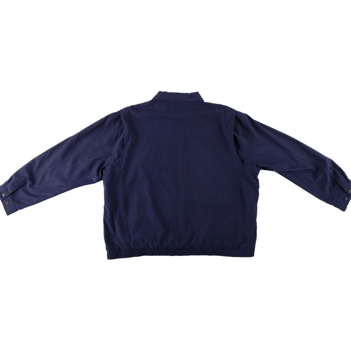 Ralph Lauren POLO by Ralph Lauren Swing Top Sports Jacket Men's XL polyester navy blue type Vintage Second Hand
