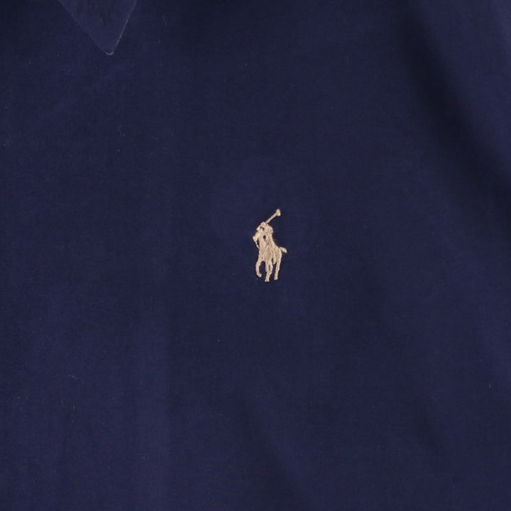Ralph Lauren POLO by Ralph Lauren Swing Top Sports Jacket Men's XL polyester navy blue type Vintage Second Hand