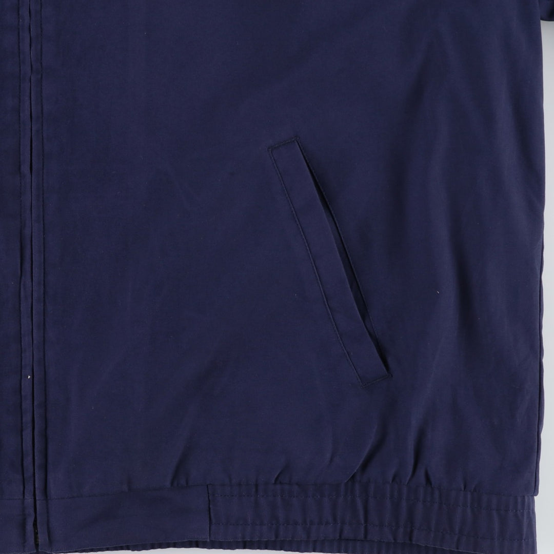 Ralph Lauren POLO by Ralph Lauren Swing Top Sports Jacket Men's XL polyester navy blue type Vintage Second Hand
