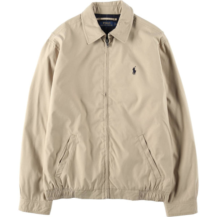 Ralph Lauren POLO RALPH LAUREN Swing Top Sports Jacket Men's S polyester Beige type Vintage Second Hand