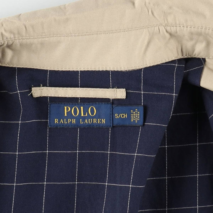 Ralph Lauren POLO RALPH LAUREN Swing Top Sports Jacket Men's S polyester Beige type Vintage Second Hand