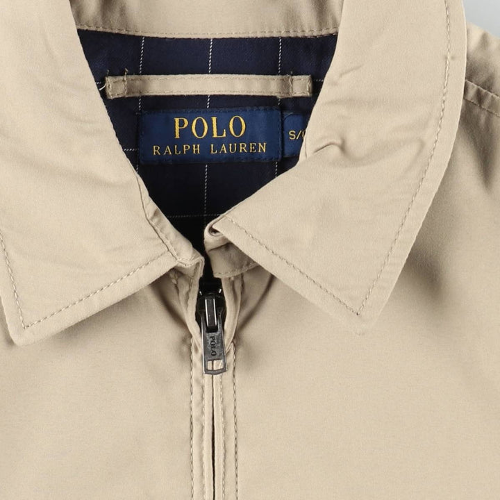 Ralph Lauren POLO RALPH LAUREN Swing Top Sports Jacket Men's S polyester Beige type Vintage Second Hand