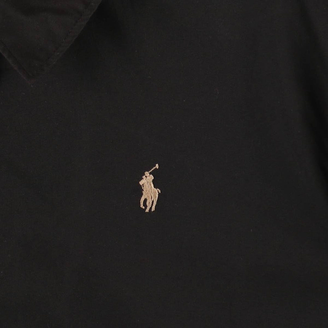 Ralph Lauren POLO RALPH LAUREN Swing Top Sport Jacket, Men's Size XXXL (approx.) polyester black type Vintage Second Hand