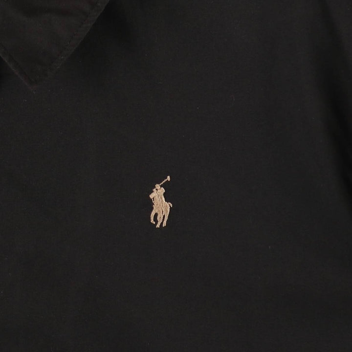 Ralph Lauren POLO RALPH LAUREN Swing Top Sport Jacket, Men's Size XXXL (approx.) polyester black type Vintage Second Hand