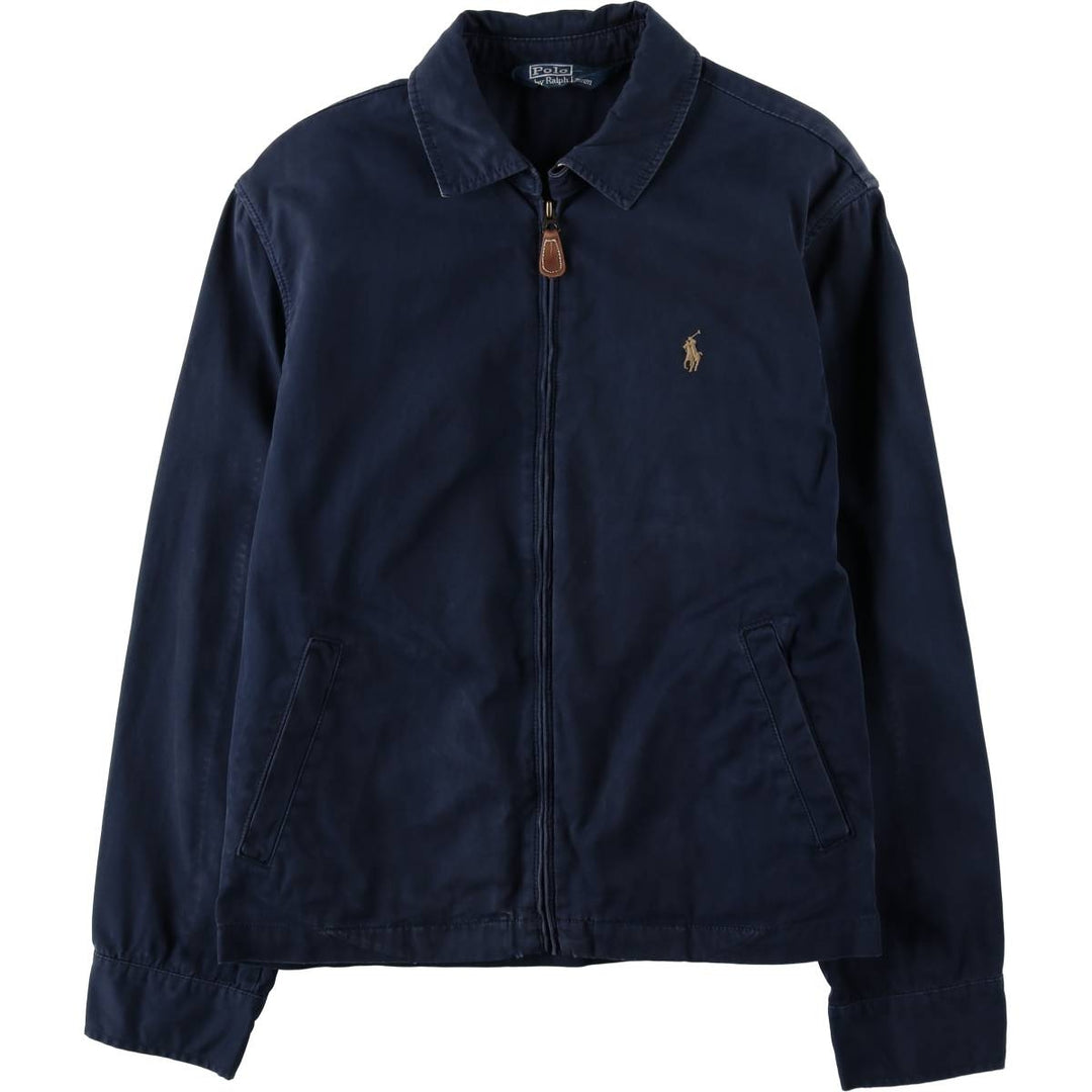 Ralph Lauren POLO by Ralph Lauren Swing Top Sports Jacket Men's M cotton navy blue type Vintage Second Hand