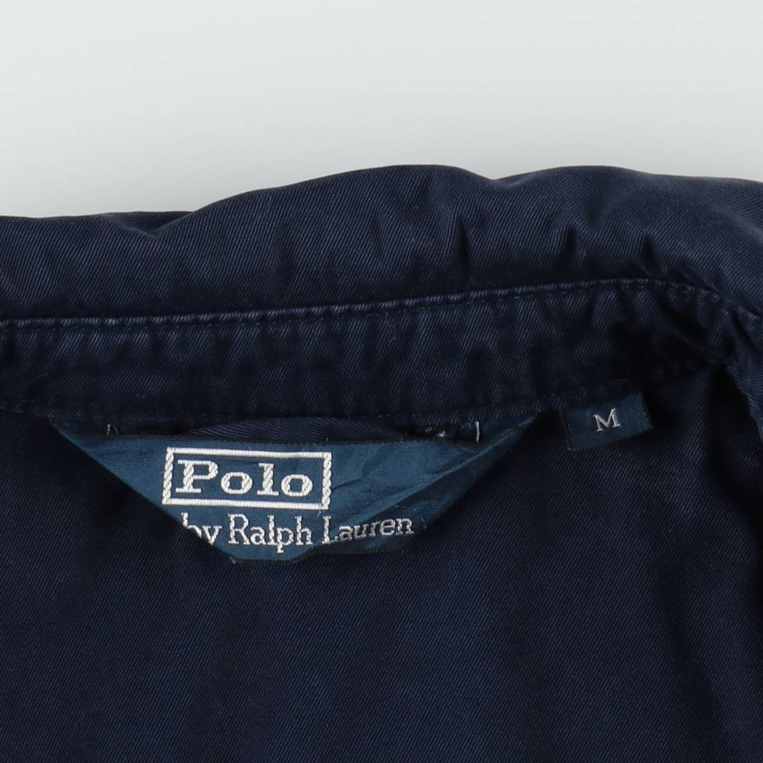Ralph Lauren POLO by Ralph Lauren Swing Top Sports Jacket Men's M cotton navy blue type Vintage Second Hand