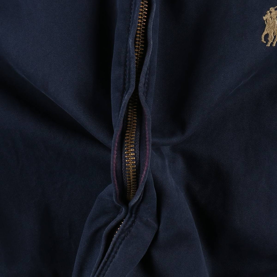 Ralph Lauren POLO by Ralph Lauren Swing Top Sports Jacket Men's M cotton navy blue type Vintage Second Hand