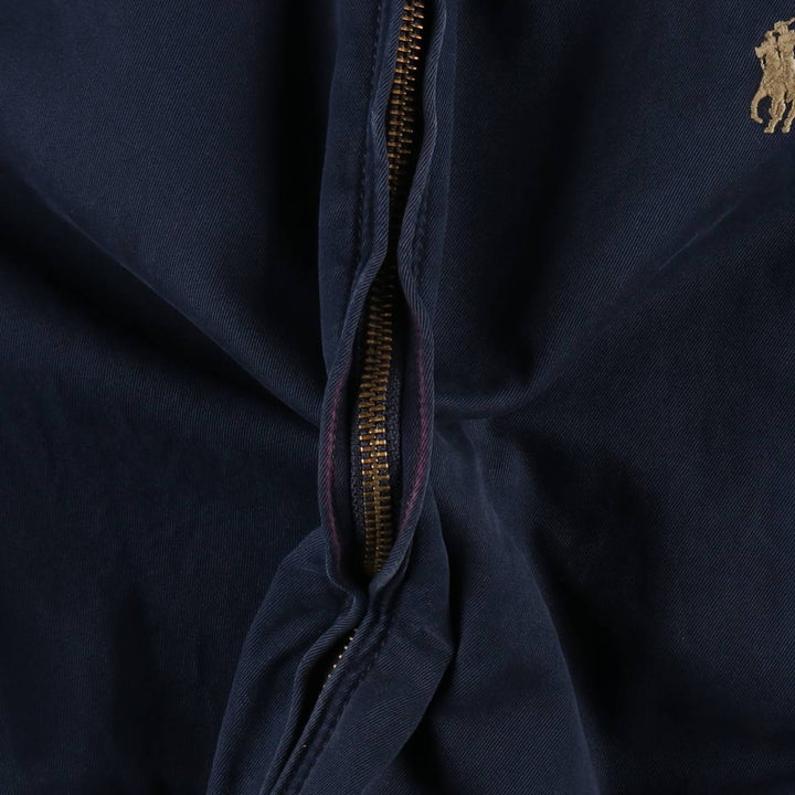 Ralph Lauren POLO by Ralph Lauren Swing Top Sports Jacket Men's M cotton navy blue type Vintage Second Hand