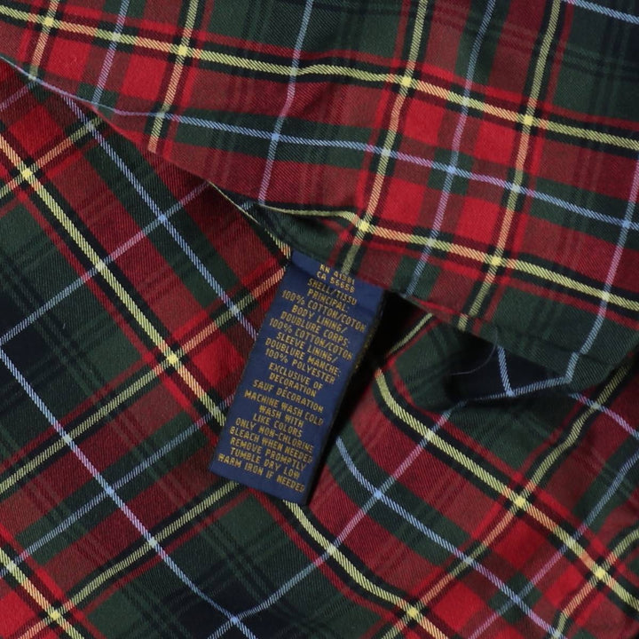 Ralph Lauren POLO RALPH LAUREN Swing Top Sports Jacket Men's M cotton navy blue type Vintage Second Hand