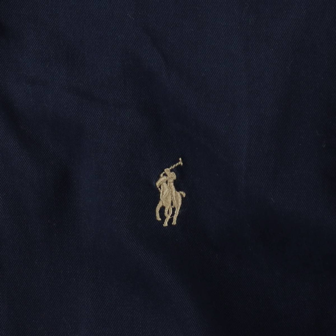 Ralph Lauren POLO RALPH LAUREN Swing Top Sports Jacket Men's M cotton navy blue type Vintage Second Hand