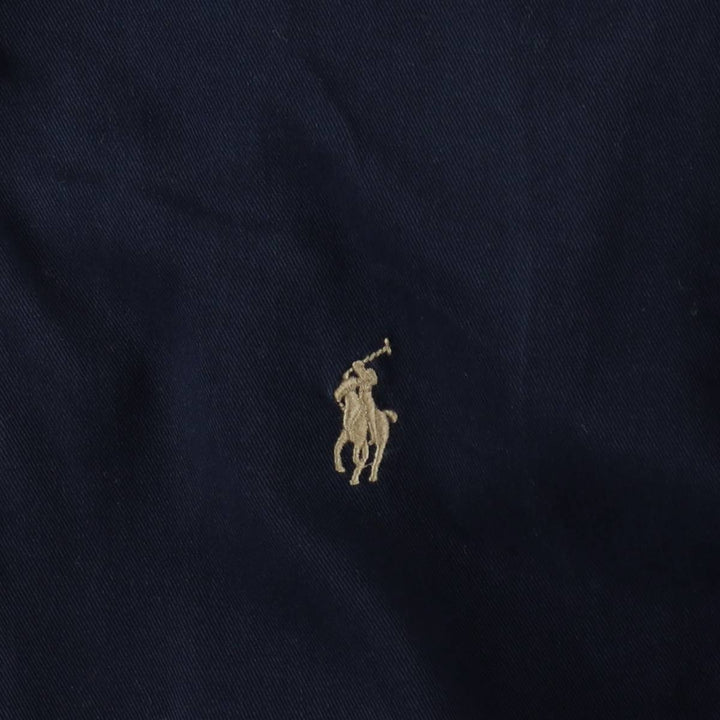 Ralph Lauren POLO RALPH LAUREN Swing Top Sports Jacket Men's M cotton navy blue type Vintage Second Hand