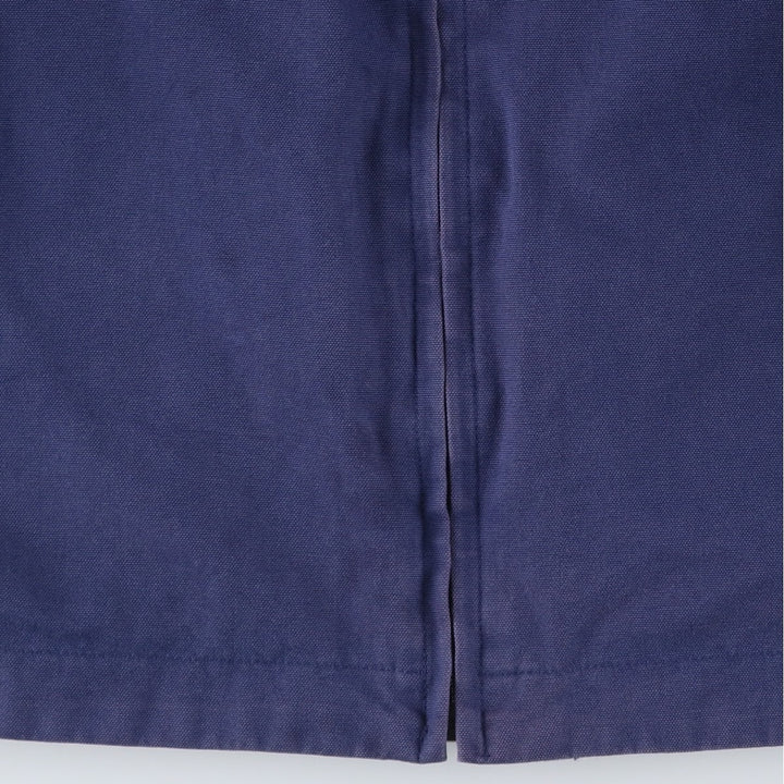Brooks Brothers Est.1818 Check Pattern Reversible Harrington Jacket Swing Top (Men's Size L equivalent) cotton navy blue type Vintage Second Hand