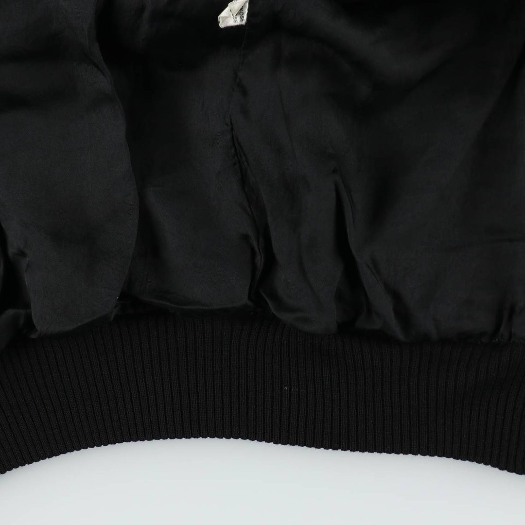 Valstar Jacket Suede Leather Blouson Men's Size M (approx.) unclear black type Vintage Second Hand