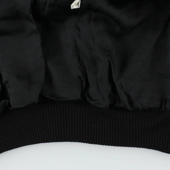 Valstar Jacket Suede Leather Blouson Men's Size M (approx.) unclear black type Vintage Second Hand