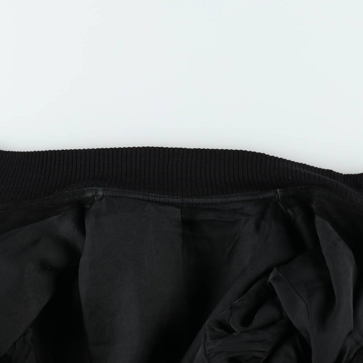 Valstar Jacket Suede Leather Blouson Men's Size M (approx.) unclear black type Vintage Second Hand