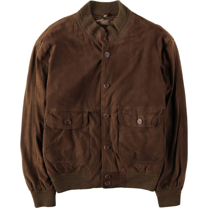 Valstar Jacket Suede Leather Blouson Men's Size M (approx.) Genuine Leather Suede Leather brown type Vintage Second Hand