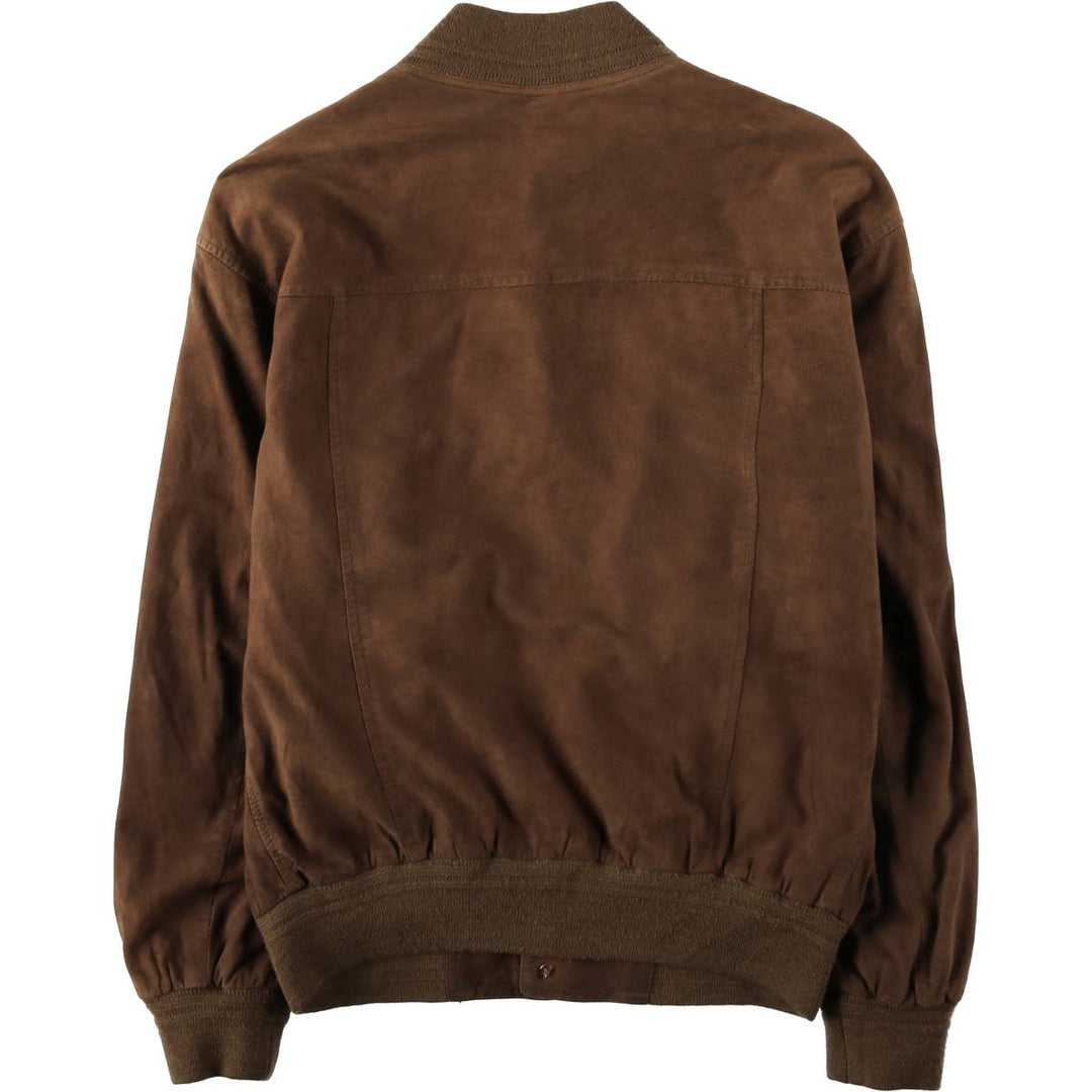 Valstar Jacket Suede Leather Blouson Men's Size M (approx.) Genuine Leather Suede Leather brown type Vintage Second Hand