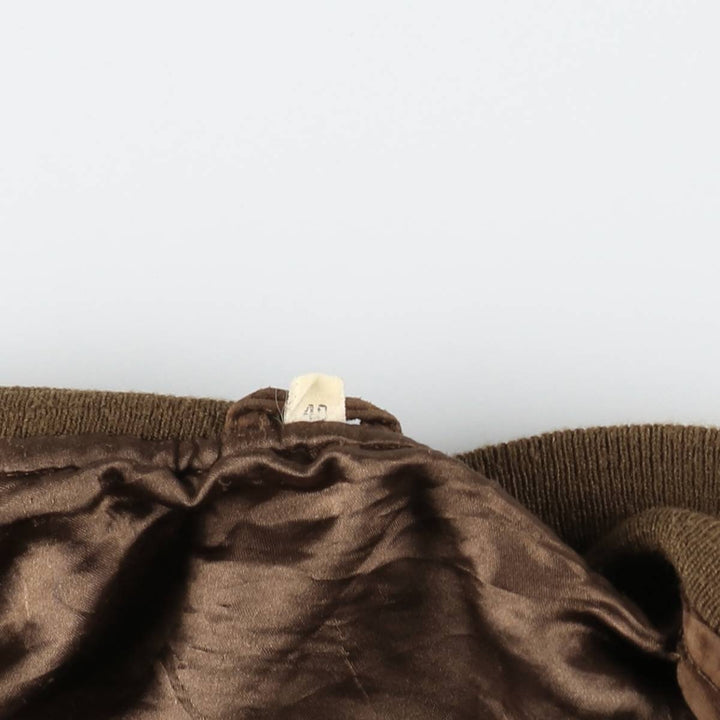 Valstar Jacket Suede Leather Blouson Men's Size M (approx.) Genuine Leather Suede Leather brown type Vintage Second Hand