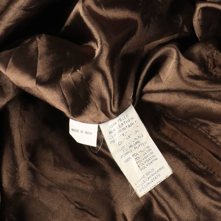 Valstar Jacket Suede Leather Blouson Men's Size M (approx.) Genuine Leather Suede Leather brown type Vintage Second Hand